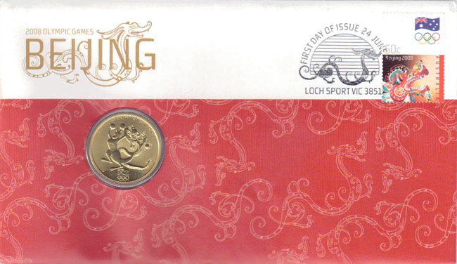 2008 Australia $1 PNC (Beijing Olympics) K000060